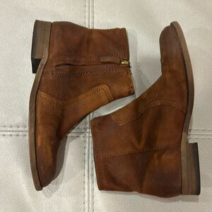 Franco Sarto suede booties